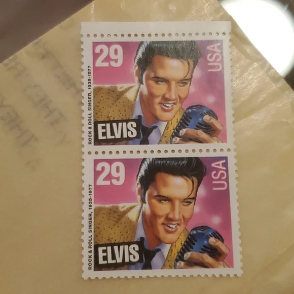 Elvis Presley Postage Stamps