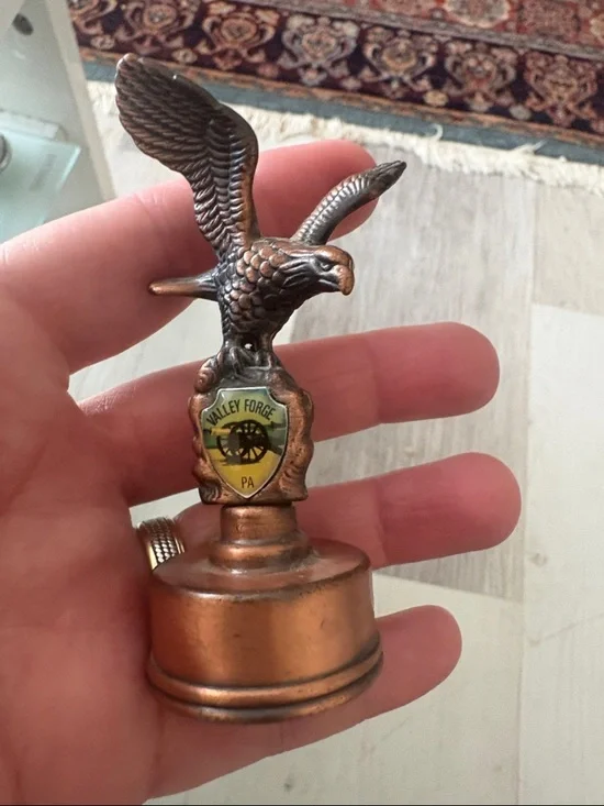 Vintage Copper Nebraska Eagle Sharpener  new