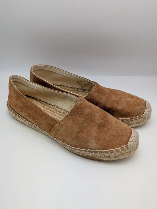 J. Crew Suede Leather Espadrilles Flats