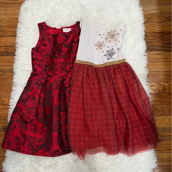 Holidays girl set of two dresses‎ size 8