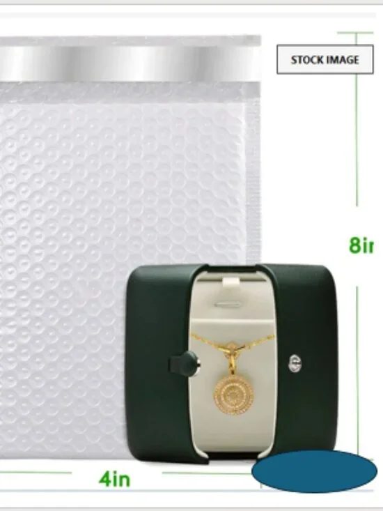100 Bubble Mailers 4x8