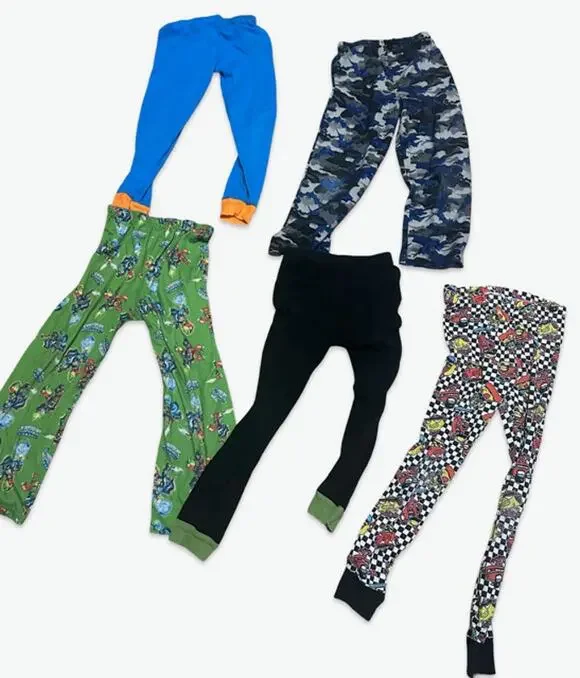 Lot of 5 Boys Pajama Pants Size 8 Character Sleep Pants
