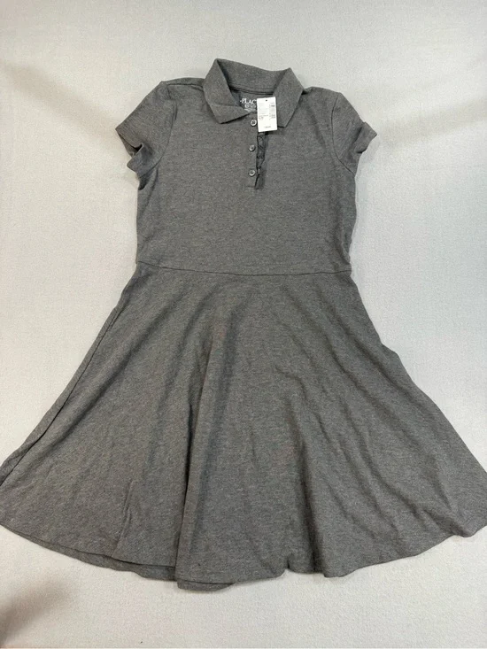 The Children's Place Gray Polo Skater Dress