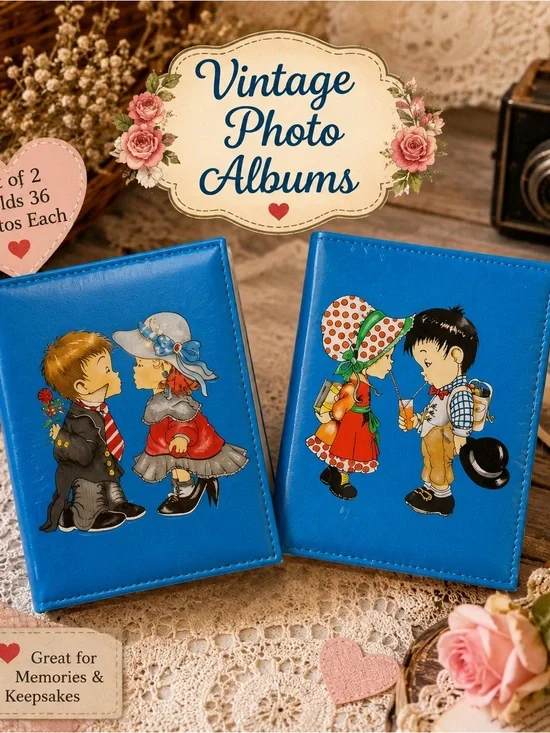 Set of 2 Photo albums 36 photo capacity.