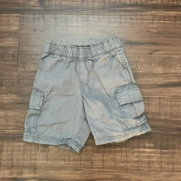 3T CP Grey Cargo Shorts