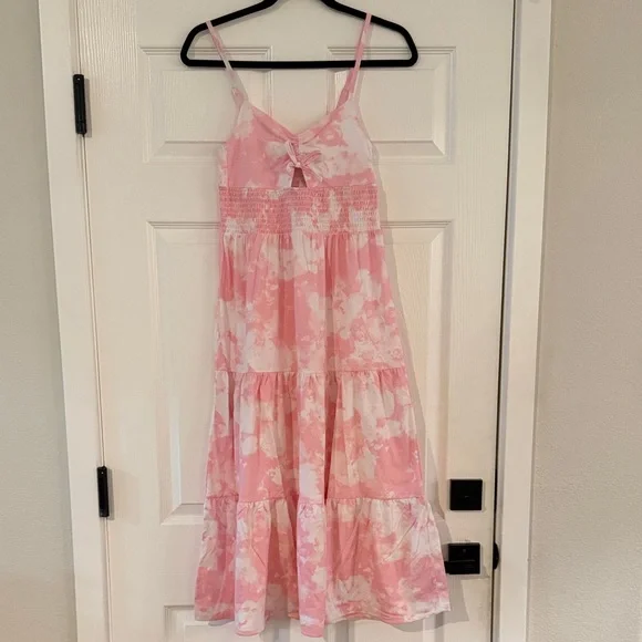 NWT CHILDRENS PLACE Pink Floral Girls‎ Dress XL