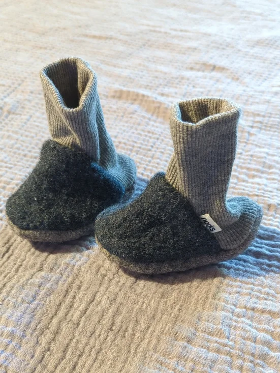 Nooks Wool Baby Booties