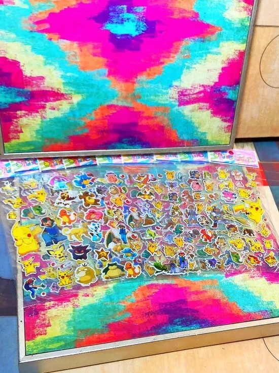 MY POKEMON PUFFY FOAM STICKER COLLECTION LOT