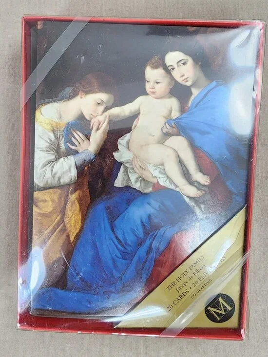Vintage1999 Metropolitan Museum of Art Card Set The Holy Family Jusepe de Ribera