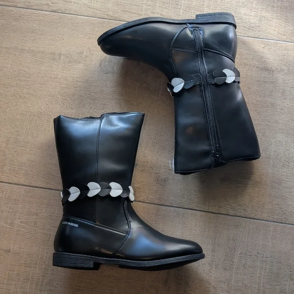 Lucky Brand Kids' Luna Riding Boots Size 3