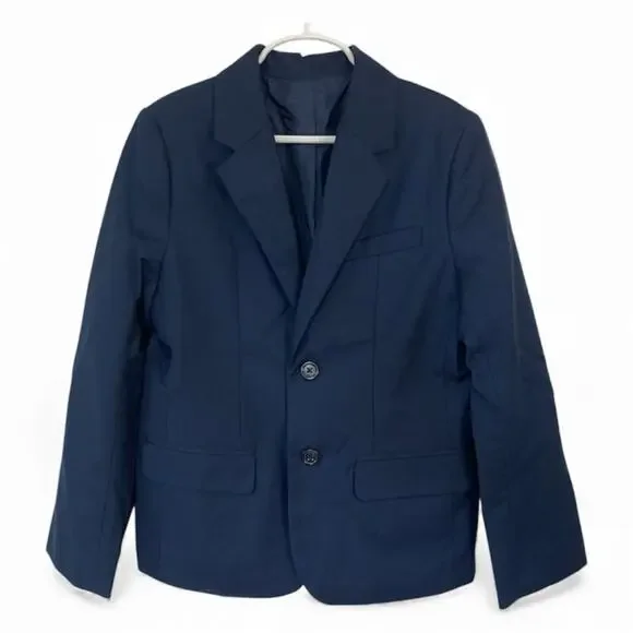 Children's Place Navy Blue Blazer Suit‎ Jacket Boys Size 8