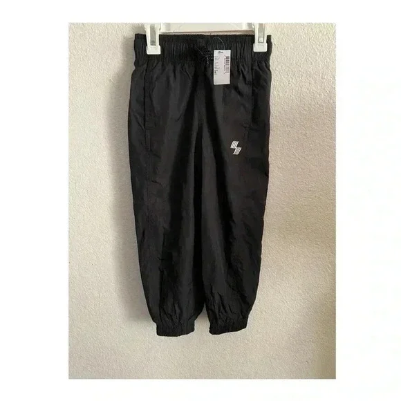 🆕Boys Black Pull On Jogger Pants S🆕