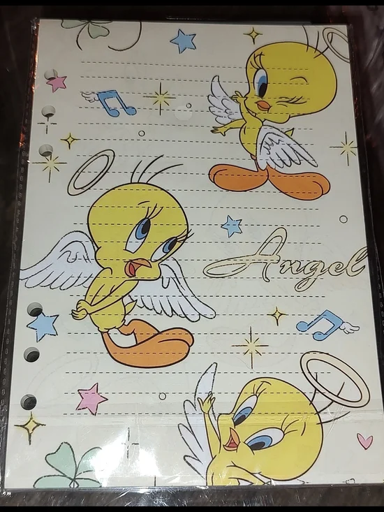 New! A5 Size Tweety Bird Refill Paper
