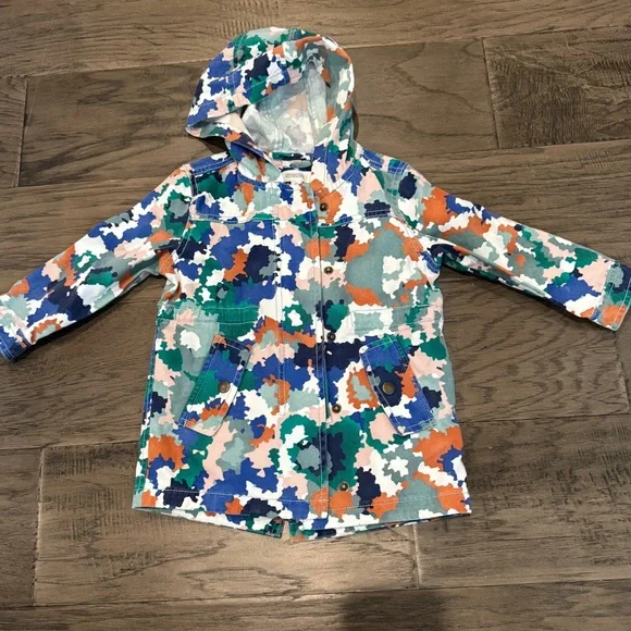 Gymboree‎ Multicolor Camouflage Baby Infant Jacket 2T