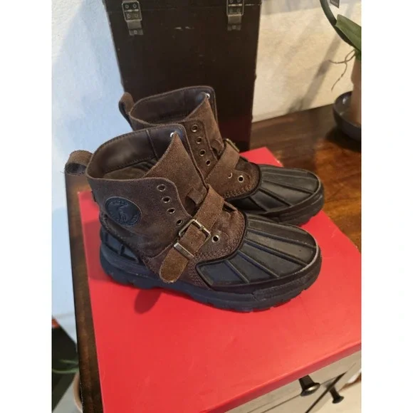 Polo Ralph Lauren Oslo Boots Boys Size 5