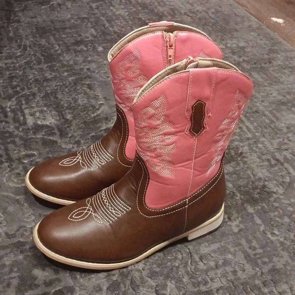 NORTY Boy's Girl's Unisex Western Cowboy Boot