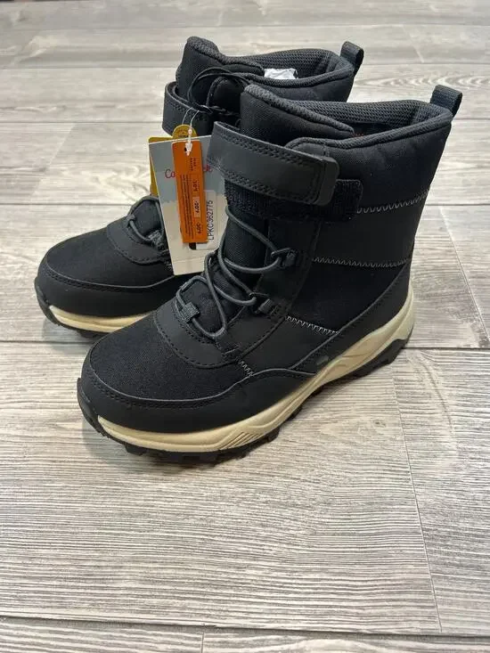 Cat & Jack Kids' Noah Waterproof Hiker Winter Boots Black 13 NWT