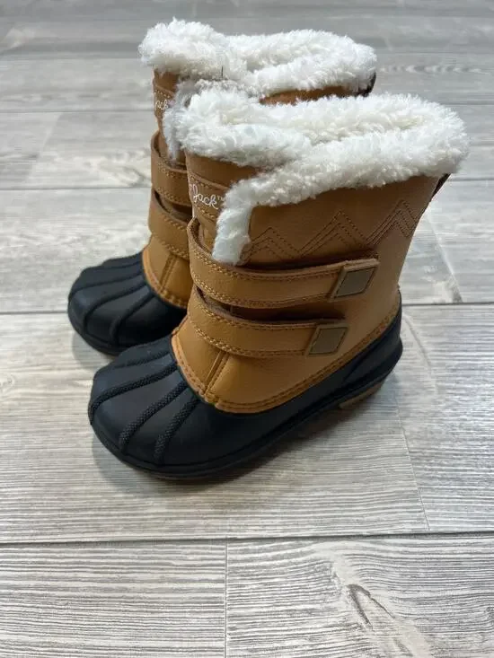 Cat & Jack Toddler Denver Winter Boots Cognac 10 NWT
