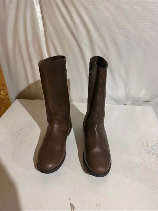 Stride Rite Brown Tall Kids Riding Boots