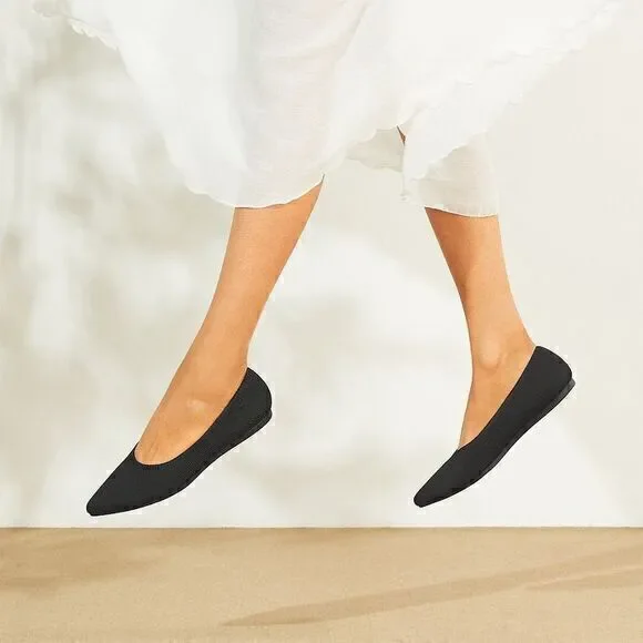 VIVAIA Pointed-Toe Ballet Flats (Aria 5°) EUR‎ 40 US 9