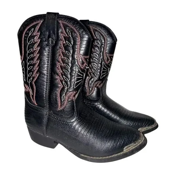 DURANGO classic western alligator skin style cowboy boots 3