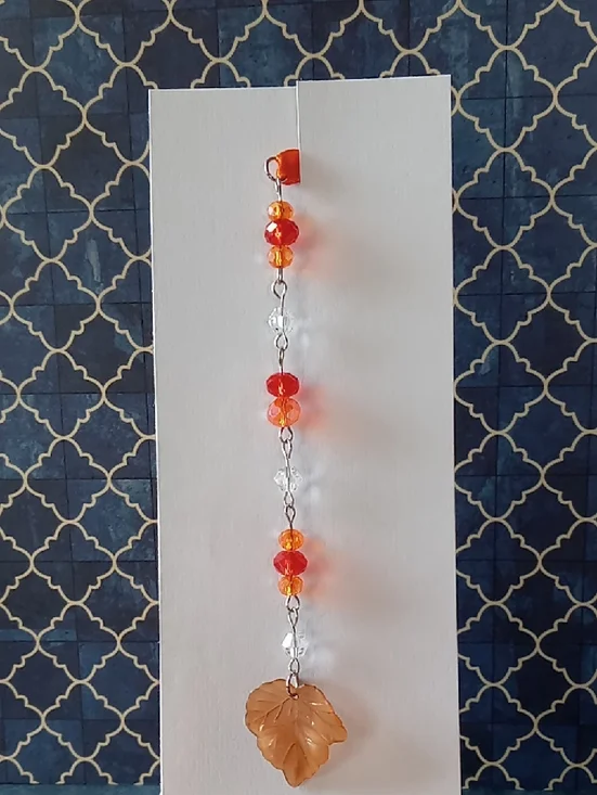 Autumn Leaf Bookmark
