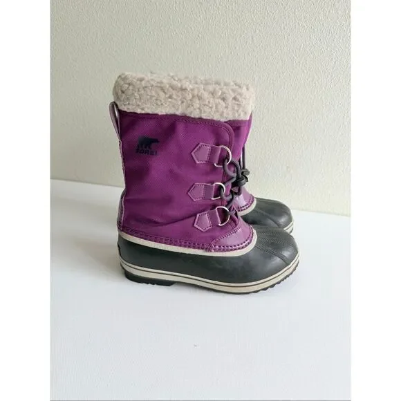 Sorel Yoot Pac Nylon WP Big Kids Boots size 3