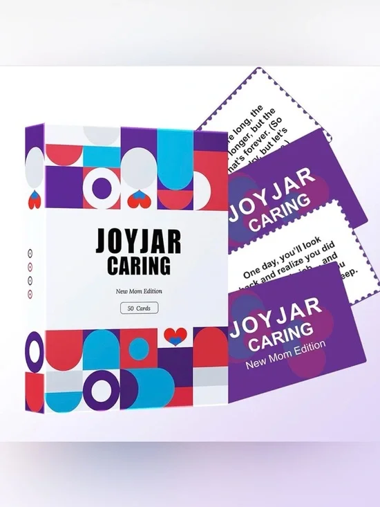JoyJar Caring New Mom Edition Card Deck 50 Cards New