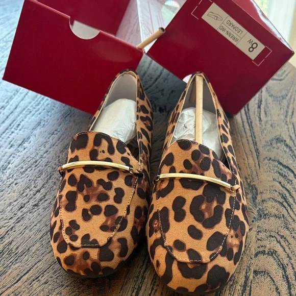 Journee Collection Leopard Print Loafers