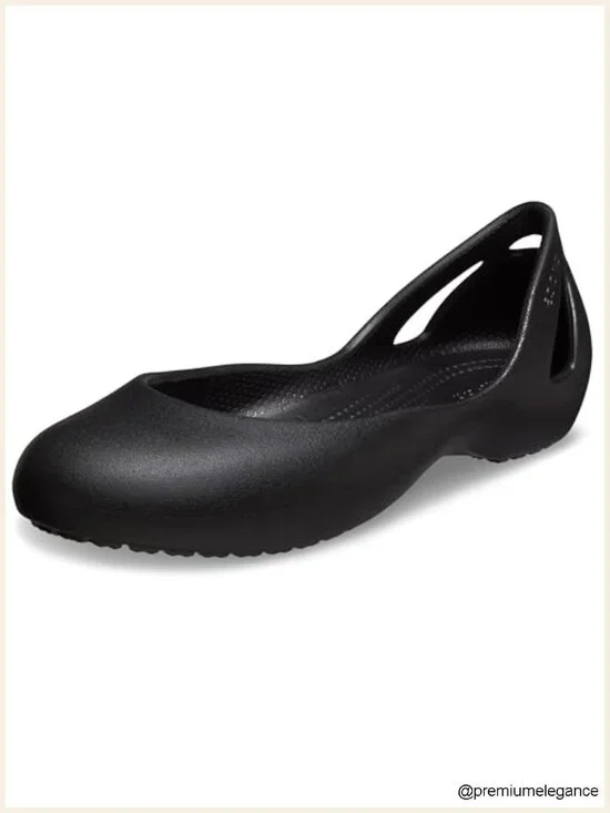 Croslite Ballet Flats with Arch Support, Slip-Resistant Comfort Shoes