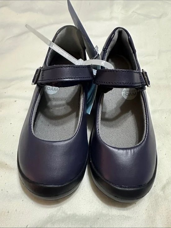 Life Stride Navy Girls Mary Jane Dress Shoes
