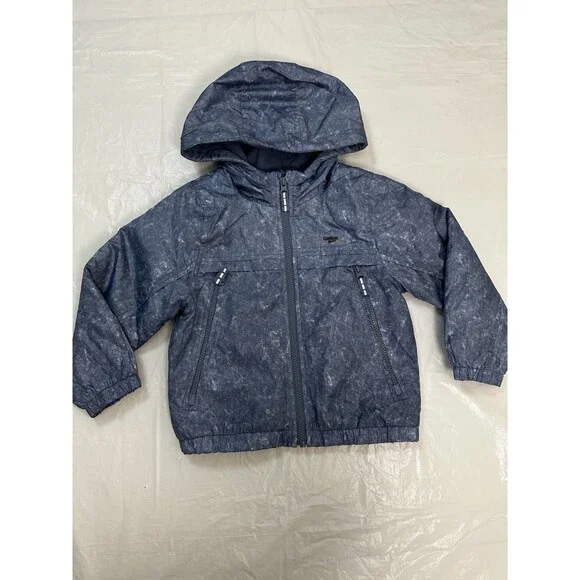 Oshkosh B'Gosh Boys Jacket Size 3T Water Resistant ,wind Protection Blue
