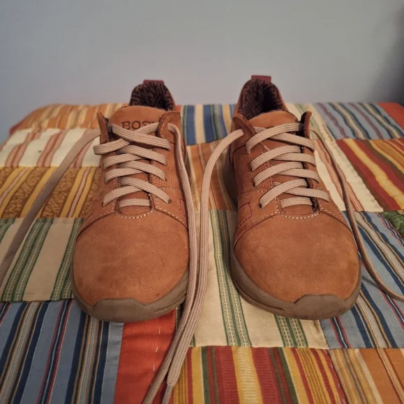 Bosi Kids Learher Brown Casual Shoes Size 13 Youth
