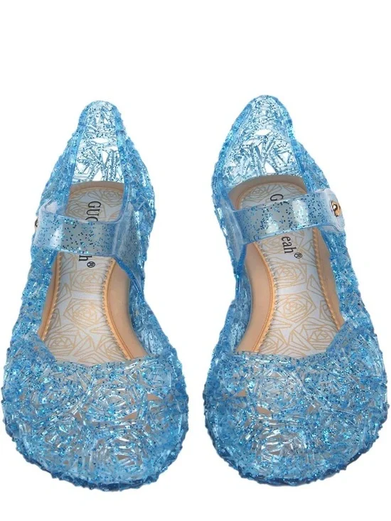 Princess Costume Jelly Shoes For Little Girls