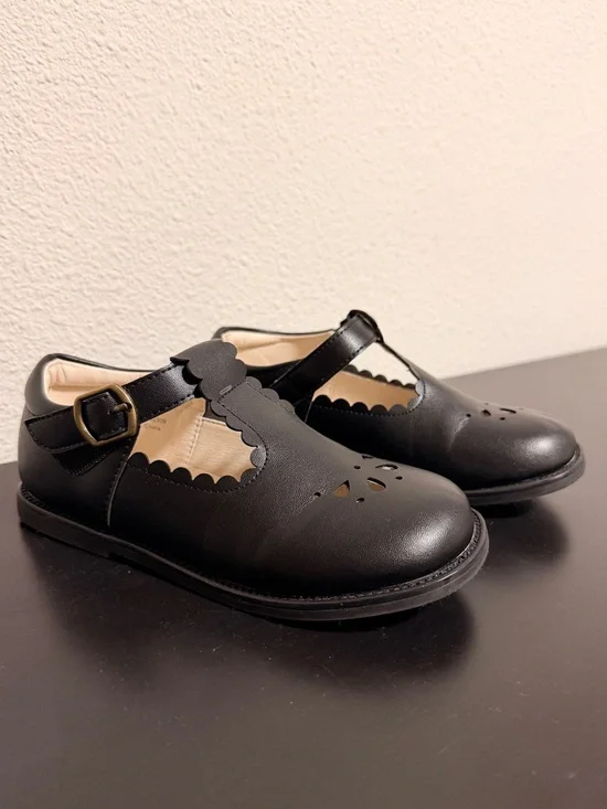Kids Black Dress Shoes