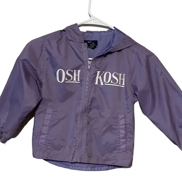 Osh Gosh  hoodie jacket. Lavender, sz 5