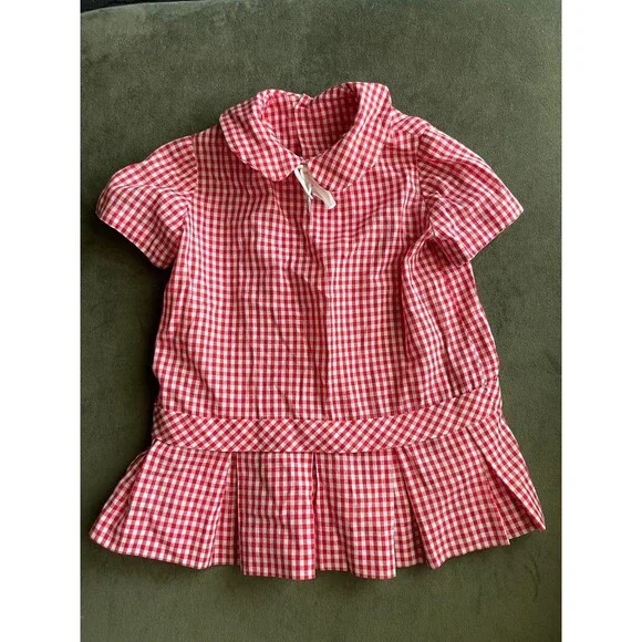 Vintage Gingham handmade Dress or Shirt