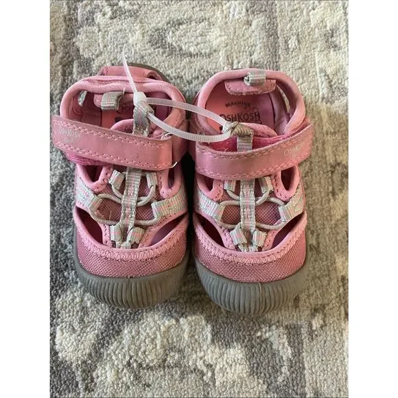 OshKosh B'gosh Pink Closed-Toe Kids Sandals