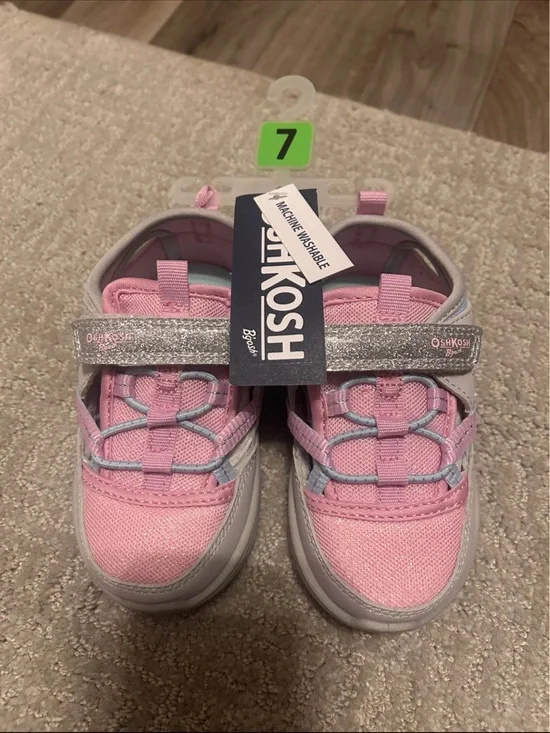OshKosh B'gosh Pink Kids Sandals - Velcro Strap