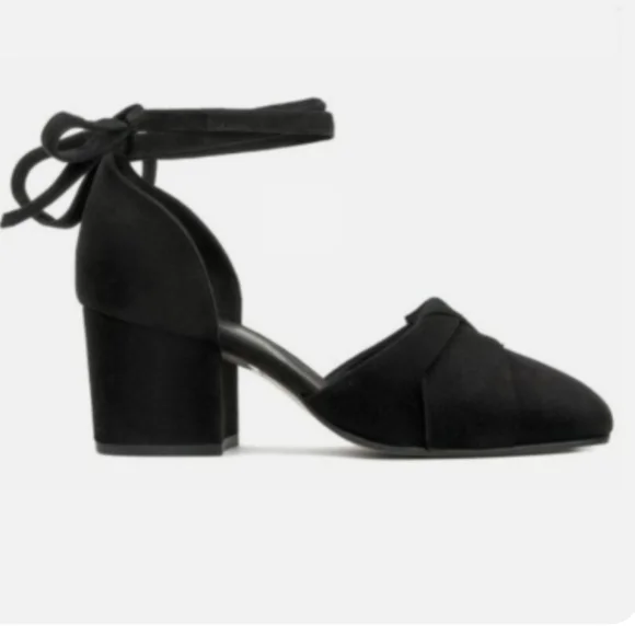 Hudson London Made In Portugal Nena Suede Heels Women's Size 8US/EUR 39