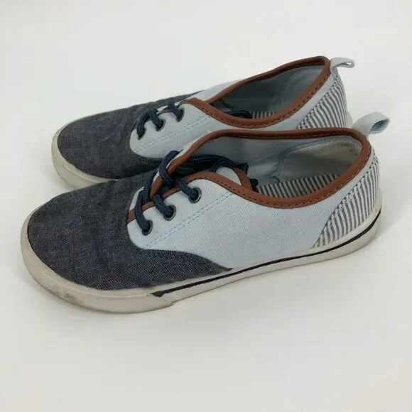 Oshkosh Boys Sneakers Size‎ 2 Blue Lace Up Dressy Casual
