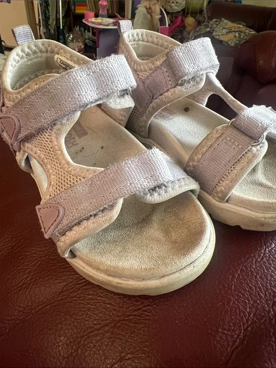 OshKosh B'gosh Lilac Adjustable Kids Sandals