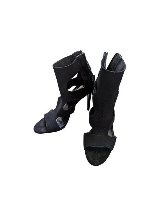 Steve Madden Women's Black Suede High Heels Size 7