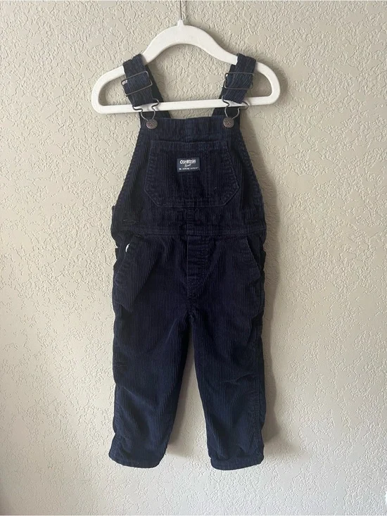 OshKosh B’Gosh Navy Corduroy Overalls | 2T