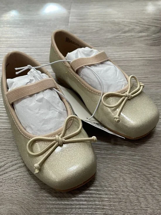 Toddler Shimmer Mary Jane Flats