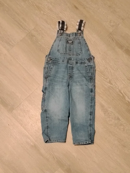 OshKosh B'gosh Light Blue Denim Kids Overalls
