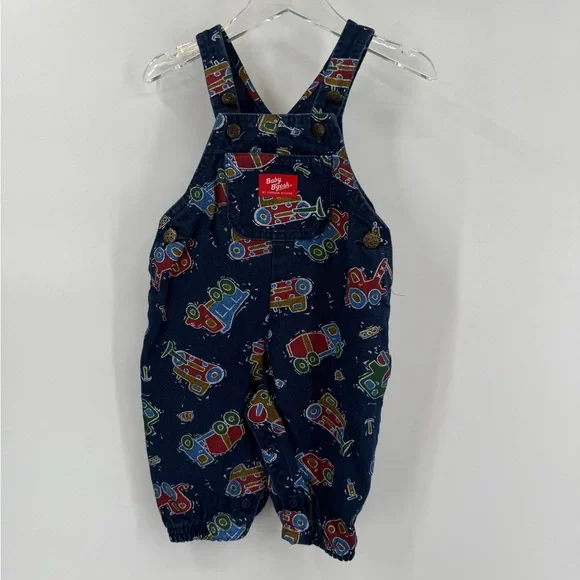 Vintage‎ Baby B’Gosh Construction Overalls size 6-9 months