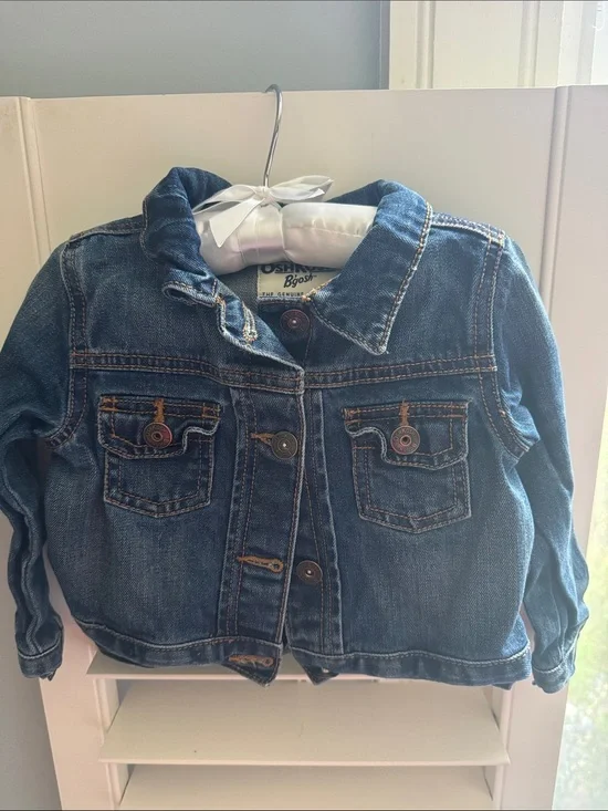 OshKosh B'gosh Dark Blue Kids Denim Jacket