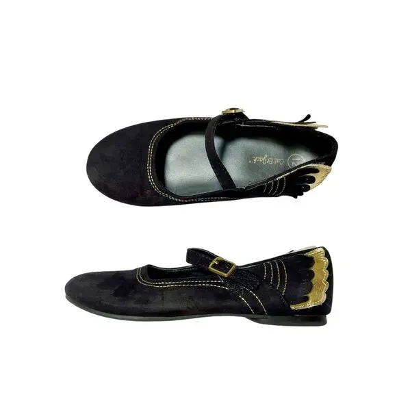 Cat & Jack Winged Ballet Flats Size 12