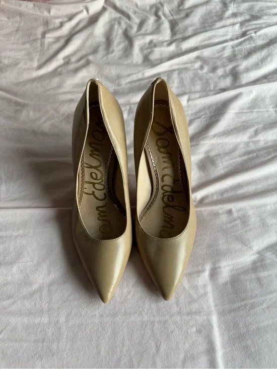 sam edelman Women’s Nude High Heel Pumps - Classic Stiletto